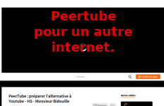 Peertube alternative à youtube